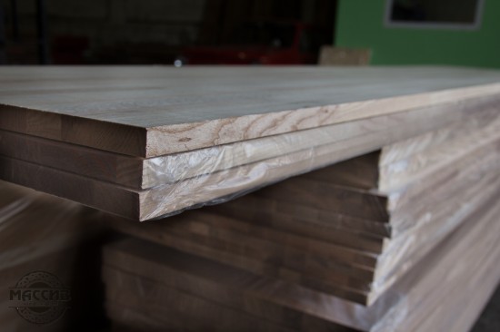 Мебельный щит Ясень Дальневосточный сращ. 40*600*3000