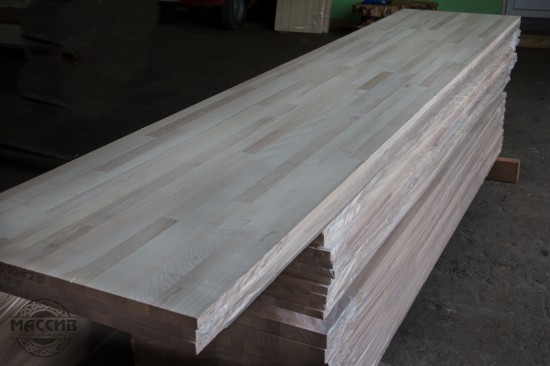 Мебельный щит Ясень Дальневосточный сращ. 40*600*1500