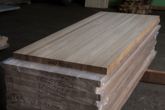 Мебельный щит Дуб цельн. 40*600*1500 АВ