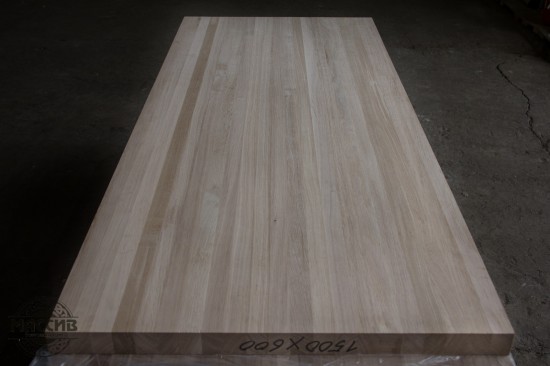 Мебельный щит Дуб цельн. 40*600*1600 АВ