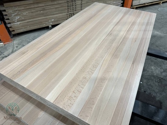 Мебельный щит Бук 40*600*1800 цельноламельный